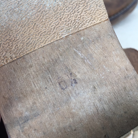 Madewell Women's Approx. Size 7.5 The Biker Boot Distresses Apple Butter Brown - Picture 14 of 16